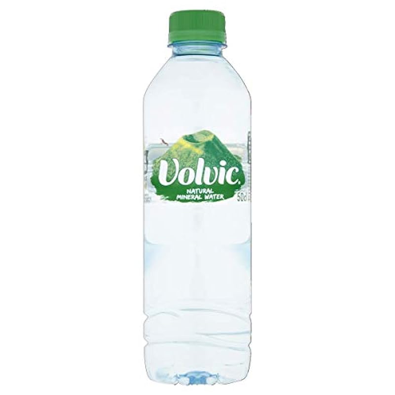 Volvic acqua minerale naturale flacone da 500 ml in plastica Ref 02210 [Pack 24]