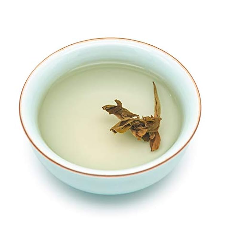Oriarm Perle Tè Verde Al Gelsomino - Foglie Di Tè Perle Drago Chinese - Proveniente Da Fuijan Cina 500g Borsa richiudibile con chiusura a zip