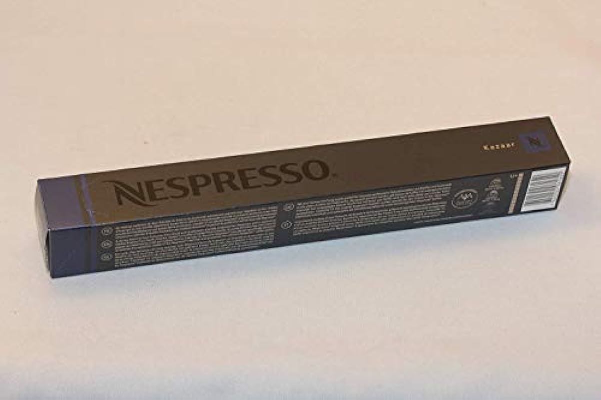 Nespresso Kazaar 10 capsule dimmerabile 12