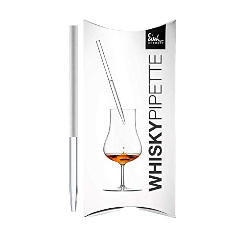 Eisch Gentleman Whisky Pipetta in Regalo - Bianco