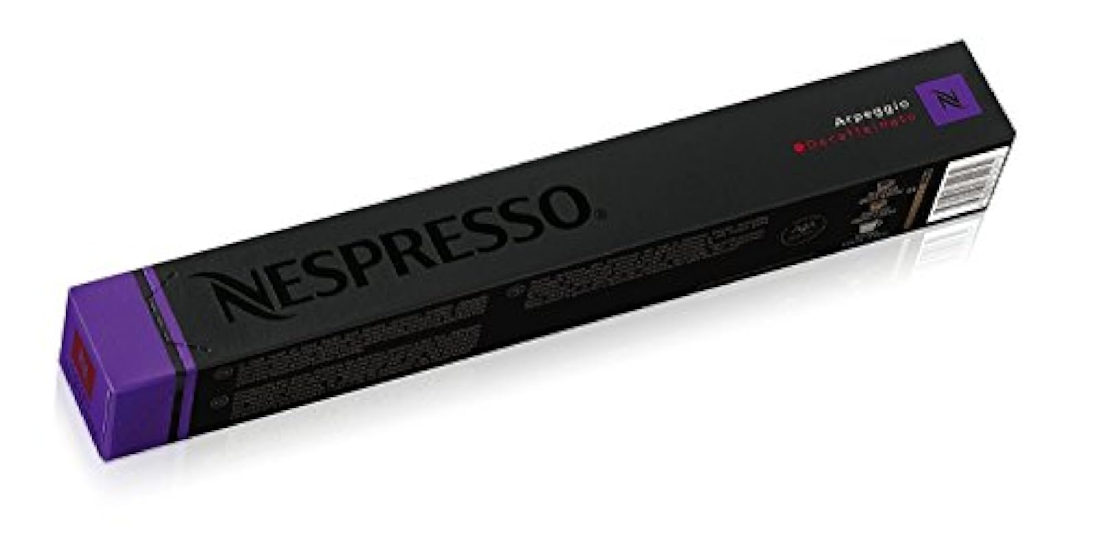 Nespresso inLZQU OriginalLine Arpeggio Decaffeinato, 100 Conteggio