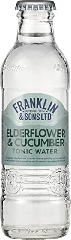 Franklin & Sons Elderflower & Cetriolo - Bottiglie d