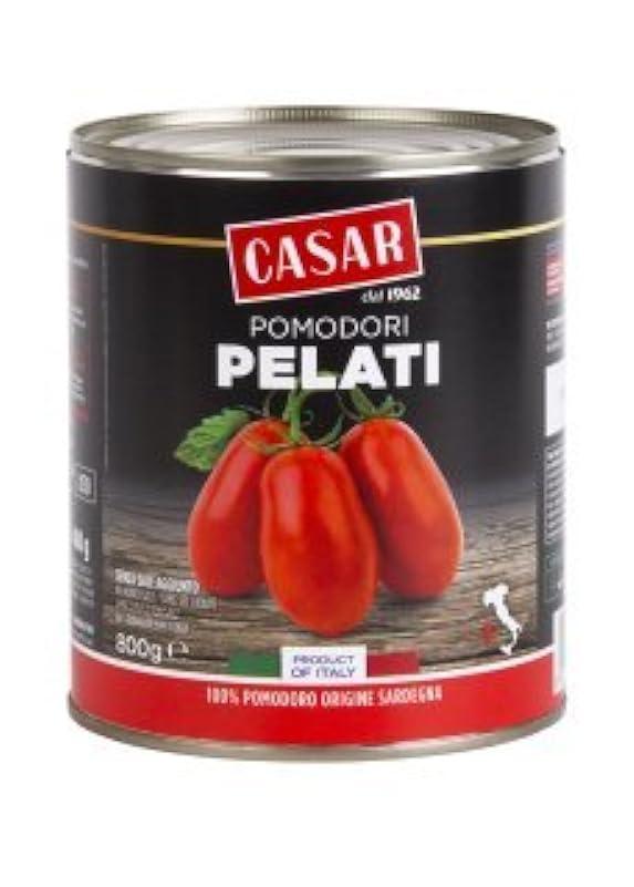 Pomodori pelati Casar Sardegna confezione 800 gr x 12 p