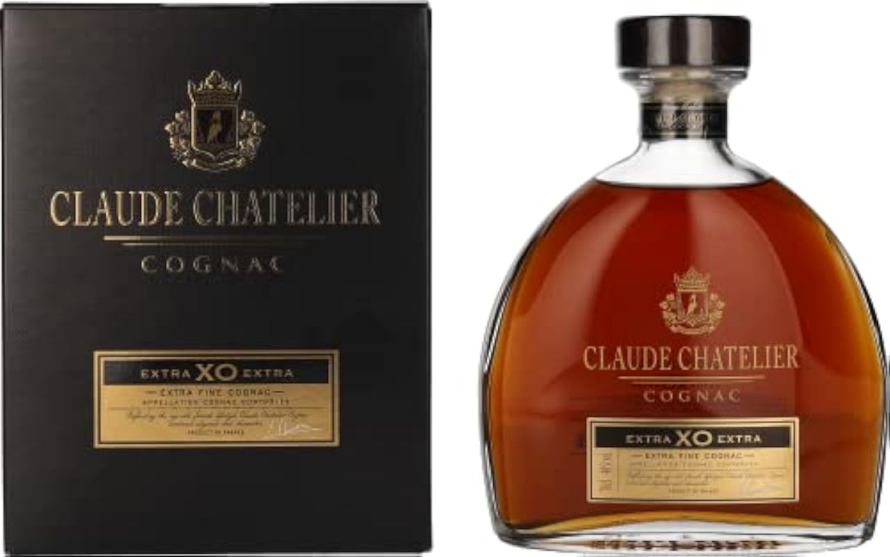 Claude Chatelier Xo Extra Old Mit Geschenkverpackung Cognac, 700 ml