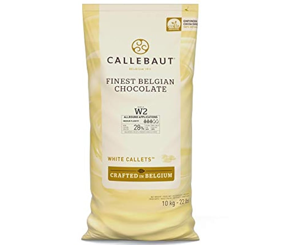 Callebaut gocce di cioccolato bianco (Callets) 10kg