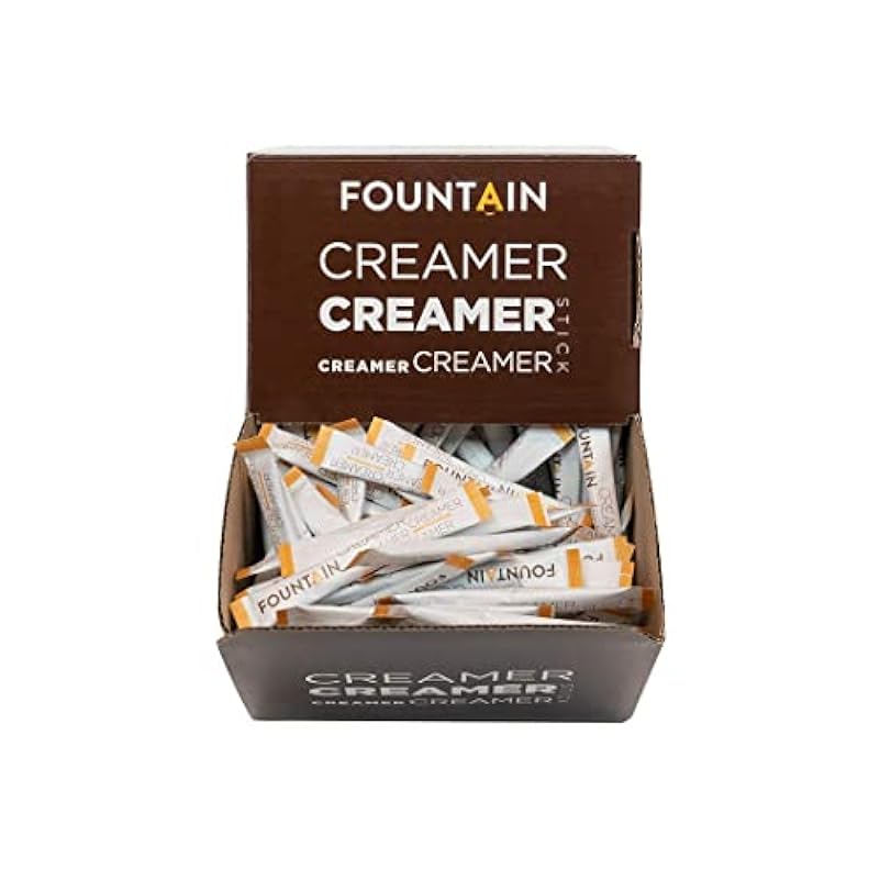 FOUNTAIN CREAMER STICK – Latte in polvere in bustine in una confezione self-service. Latte in polvere in dosi individuali, perfetto per una tazza di caffè. 2,5 g x 300 pz.