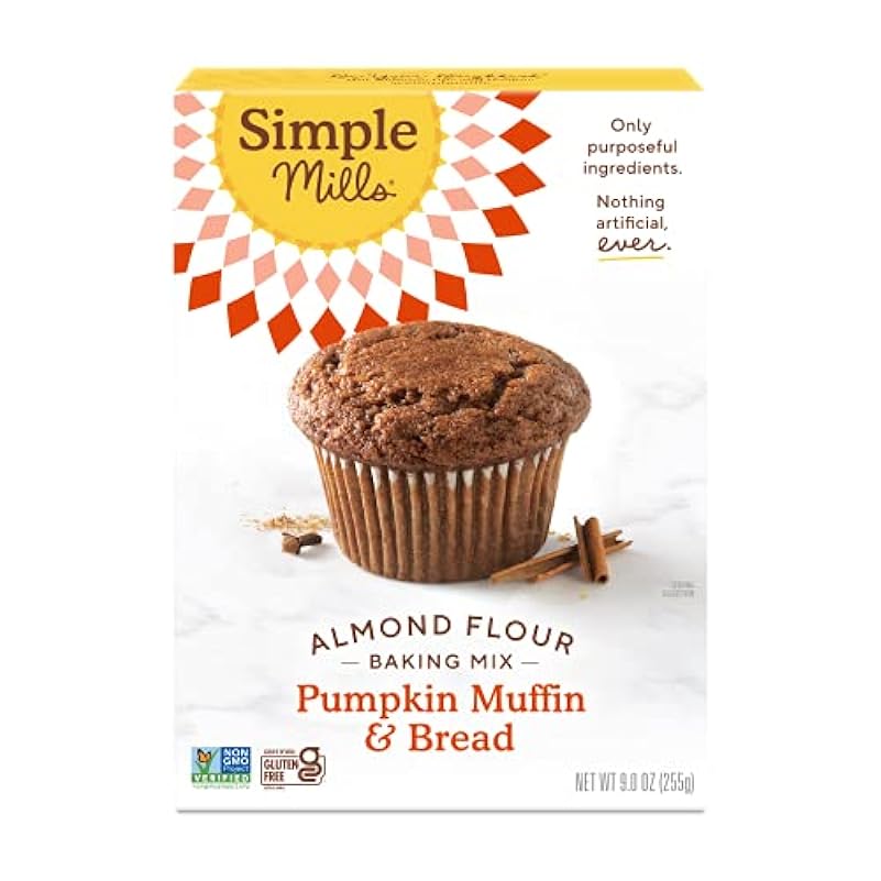 Simple Mills Dried MixesPumpkin Muffin9OZ