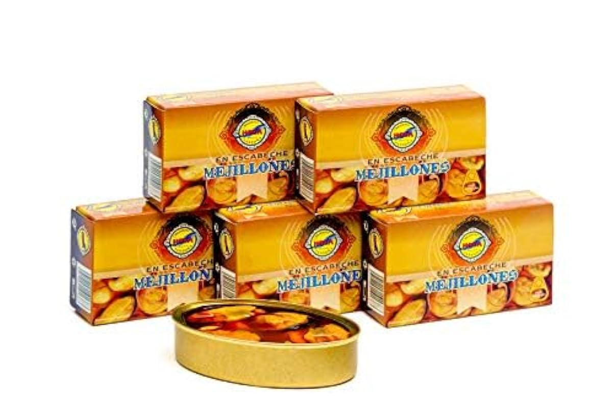 Cozze in salamoia Hoya Santoña - Confezione da 5 lattin