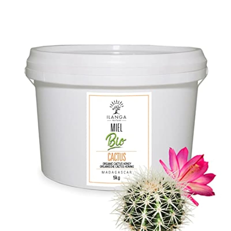 Ilanga Nature - 100% puro di cactus, secchio di miele, 