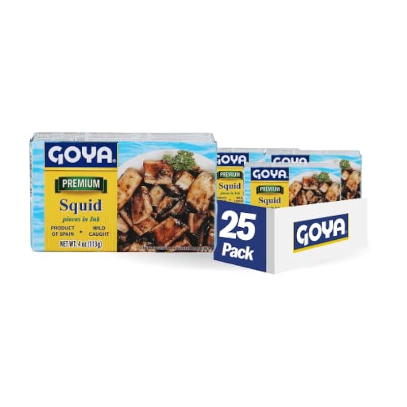 Goya Foods Calamares Entr?e Mini Squares Tinta, 113,4 g