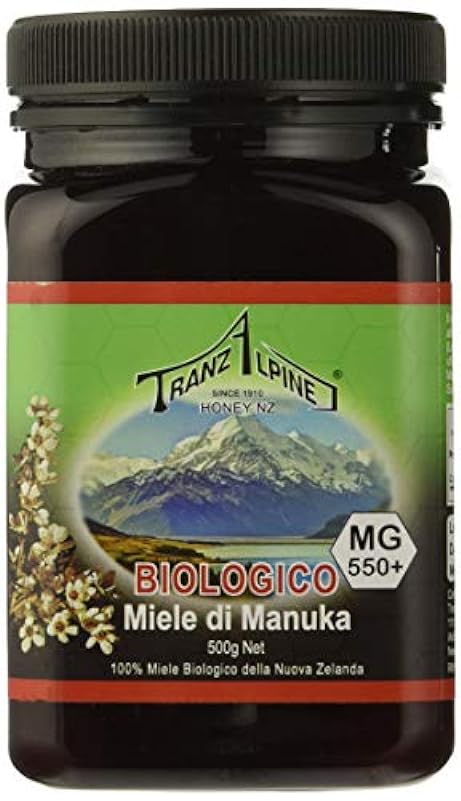 Tranzalpine Miele di Manuka Mg 550+ - 500 gr