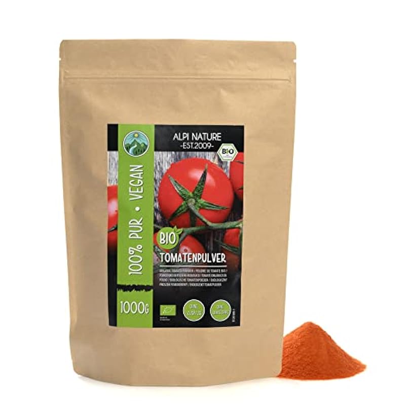 Pomodoro in polvere biologico (1kg), pomodori macinati 