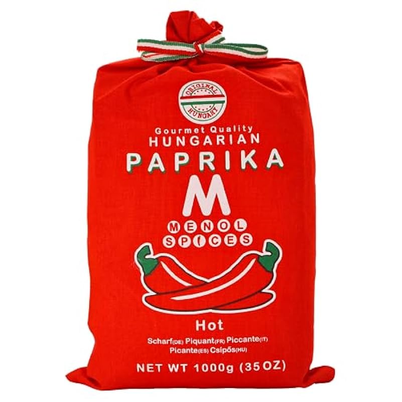 Menol Spices Autentica Paprika Piccante Ungherese in po