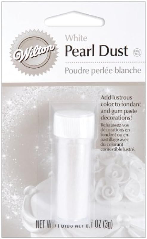 Wilton Polvere Bianco perlata 1,4 gr colorante per Fondente