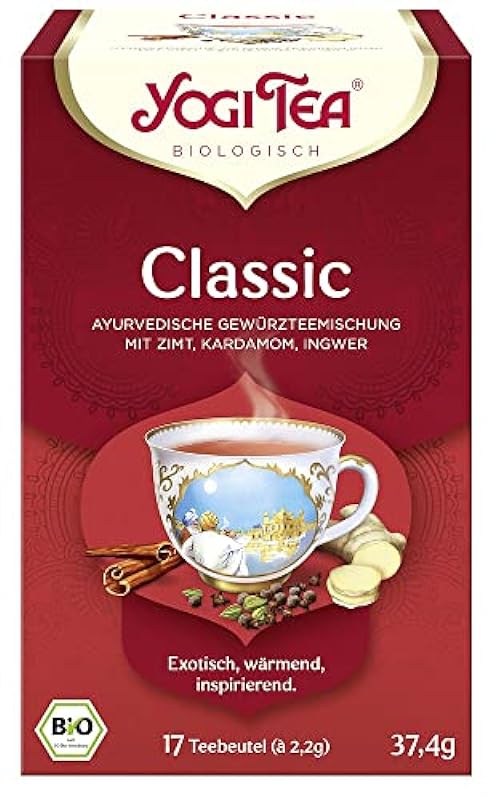 Yogi Tea Classic Bio - Tè alle spezie (6 x 37,40 g)