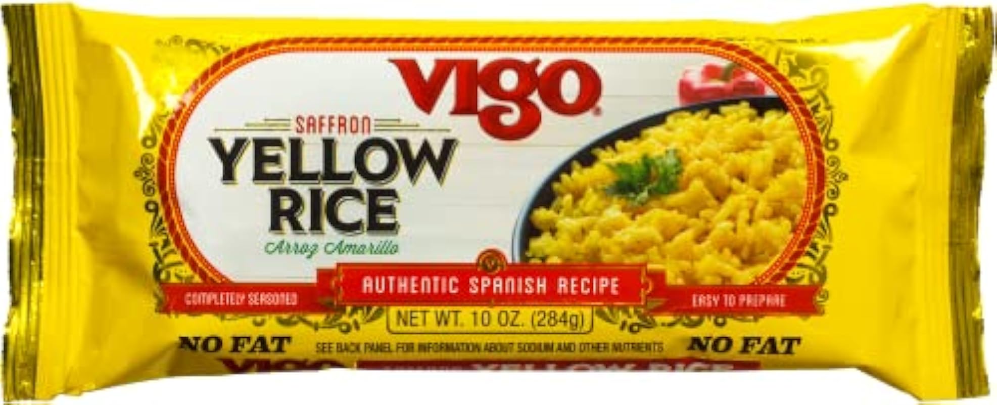 Vigo - Riso giallo zafferano, 10 oz (confezione da 12)
