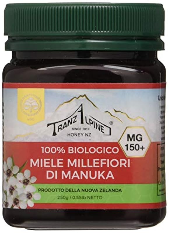 Tranzalpine Miele di Manuka Mg 150+ - 250 gr