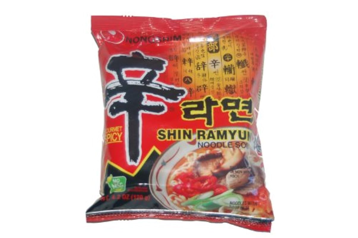 Nong Shim, Shin Ramyun Noodle Soup Gourmet Spicy (confe