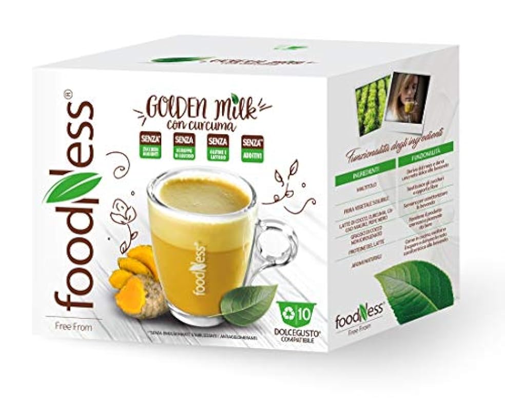 FoodNess - 50 Capsula + 10 omaggio golden milk compatib