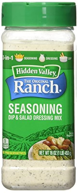 Hidden Valley Original Ranch Seasoning and Salad Dressing Mix, 16 Ounces by Hidden Valley