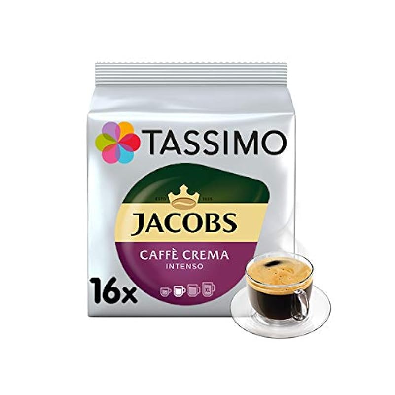 Tassimo Jacobs Caffe crema intenso x 5 confezioni (80 p