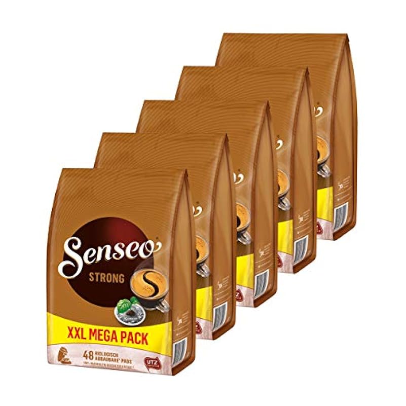 Senseo - Cialde di caffè Strong/Potenti, 5 pz, Gusto In