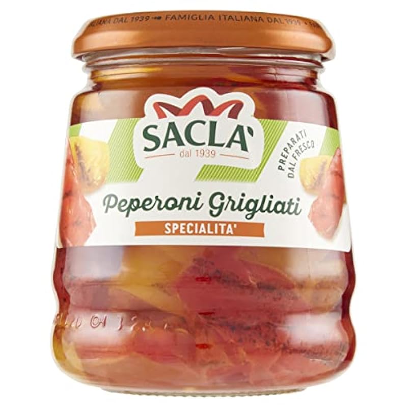 Saclà, Sottoli Grigliati, Peperoni Grigliati, Ideali pe