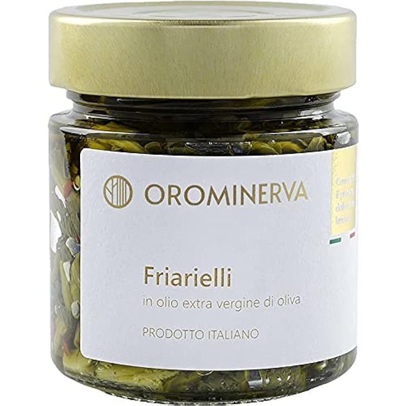 OROMINERVA - Box Bontà - Confezione regalo alimentare con prodotti tipici, specialità italiane: carciofini, friarielli, funghetti, asparagi, olive, pomodori secchi