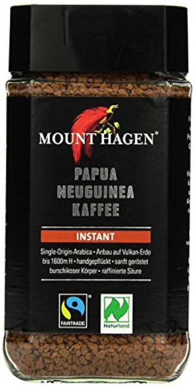 Mount Hagen Instant Fair Trade, confezione da 6 (6 x 10