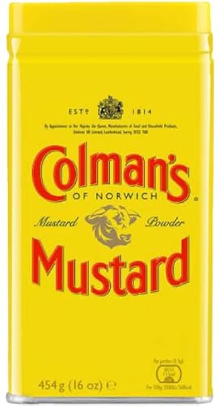 Colman´s Mustard Powder, 16-Ounce Cans (Pack of 3)