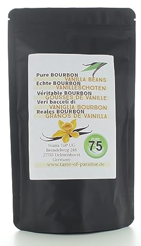 Bourbon - Pirofila di vaniglia (75 pezzi - 12-13 cm) 10