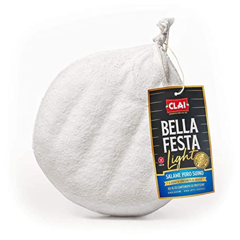 Salame Bellafesta Light 3,2 Kg - meno del 15% di grassi