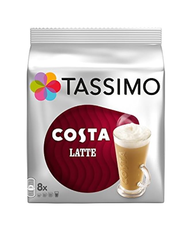 TASSIMO Costa Latte 16 T DISCs (Extra Large Cup Size) 8