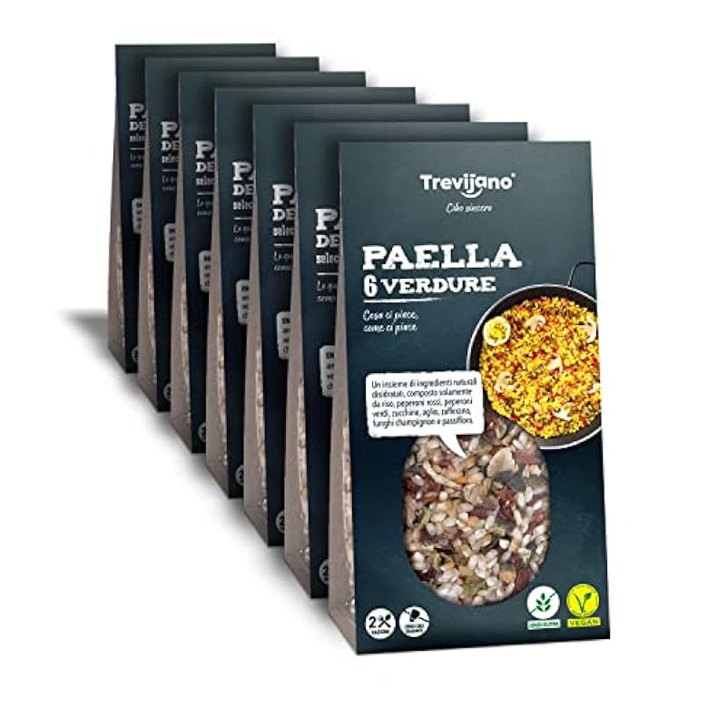 Trevijano Paella alle 6 verdure: 7 sacchetti da 280g ci