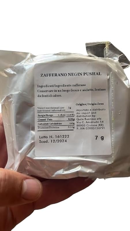 South Italy Food - Zafferano in Pistilli qualità Negin Pushal premium - Confezione da 7gr