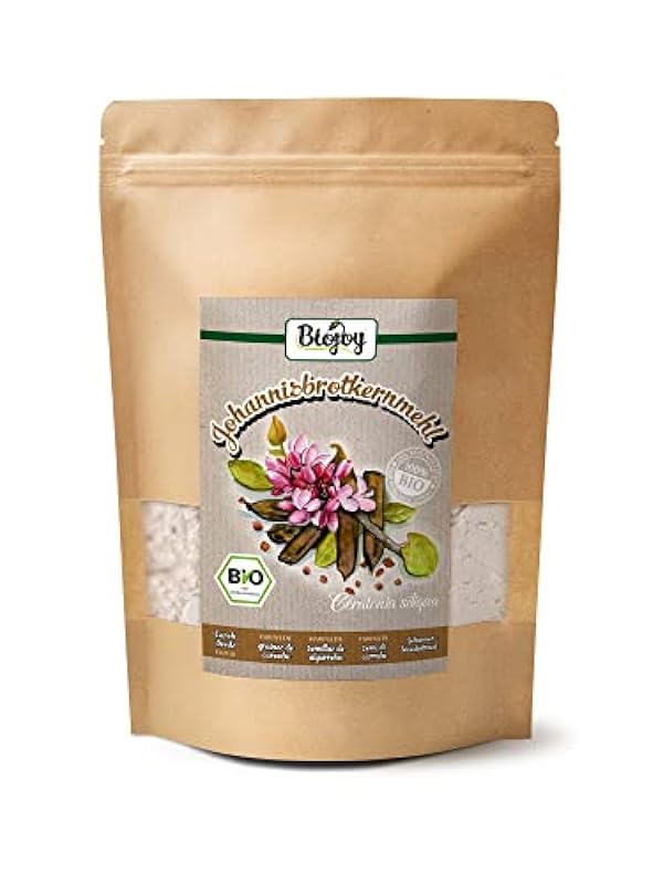 Biojoy BIO-Farina di semi di Carrube (500 gr), essiccat