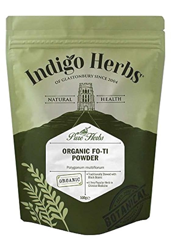 Indigo Herbs Fo-ti Biologico in Polvere 500g
