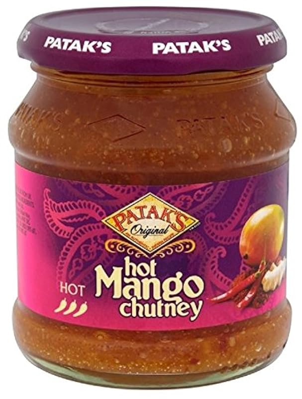 Pataks - Chutney Hot Mango Chutney, 340 g