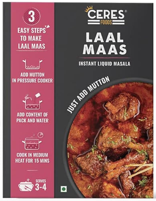 CERES FOODS Indian Rajasthani Laal Maas Instant Liquid 