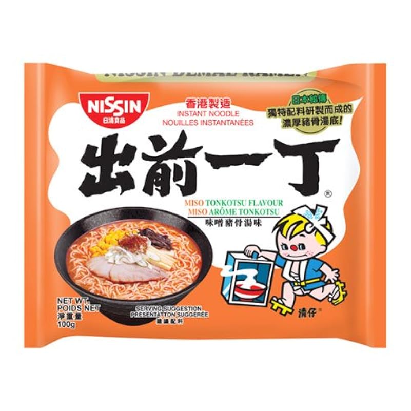 Nissin Instant Noodles Miso Tonkotsu Flavour - 30 pacch
