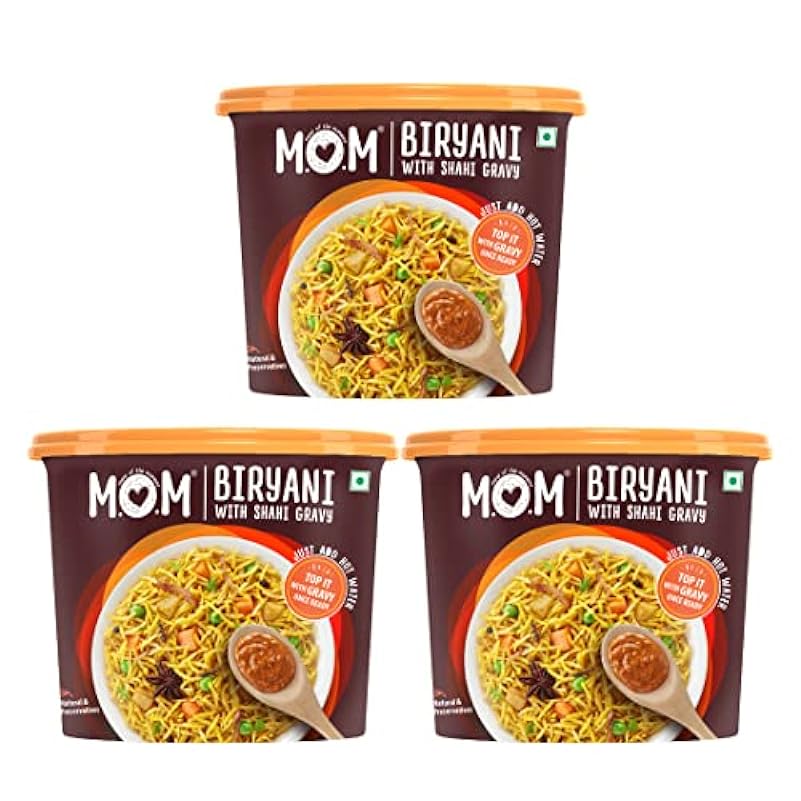 MOM - Meal of the Moment, Veg Biryani with Shahi Gravy,