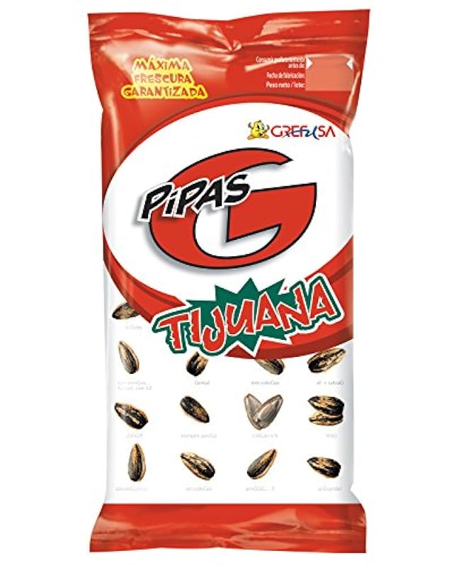 Pipas G Grefusa – Pipe Tijuana, 165 g, confezione da 11