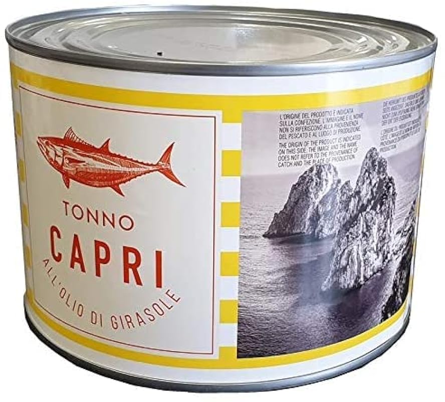 Tonno in olio di girasole 1730g - Capri - Offerta 3 Pezzi