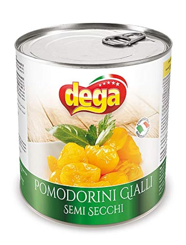 Pomodorini Gialli Semi secchi in Latta Gr. 750 [6 confe