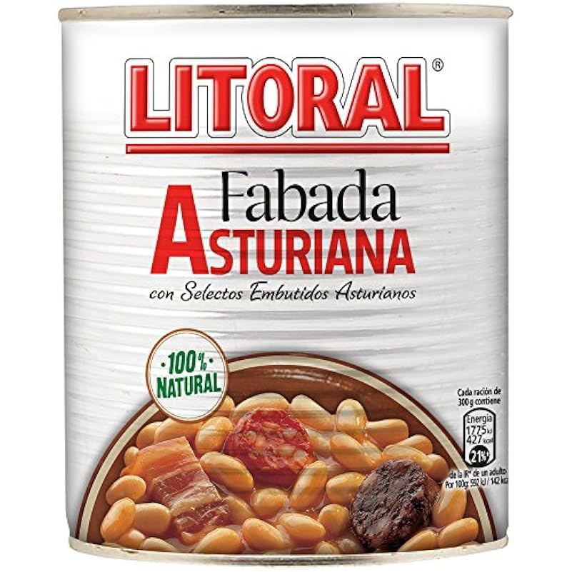 Nestlé Litoral Fabada Asturiana Grande Porzione 865 gr. - [Pack 3]
