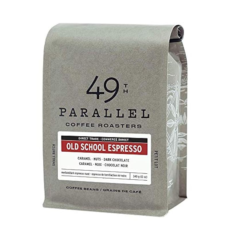 49th Parallel Coffee Roasters Old School Espresso Medium Espresso Roast 12 oz