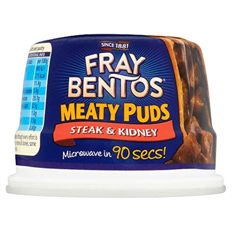 Fray Bentos - Bistecca per budino e reni, 6 x 200 g