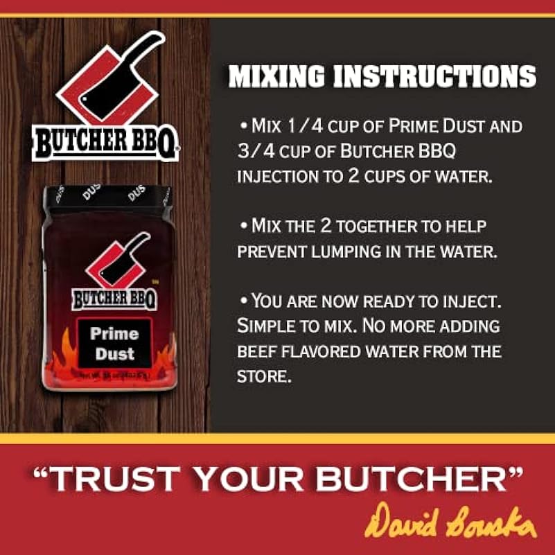 Butcher BBQ ´Prime Dust´ Iniezione - 453g (16 oz)