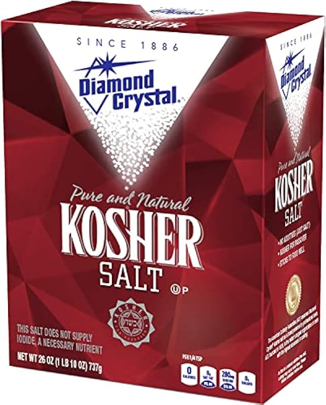 Diamond Crystal Sale Kosher, 3 x 737 g