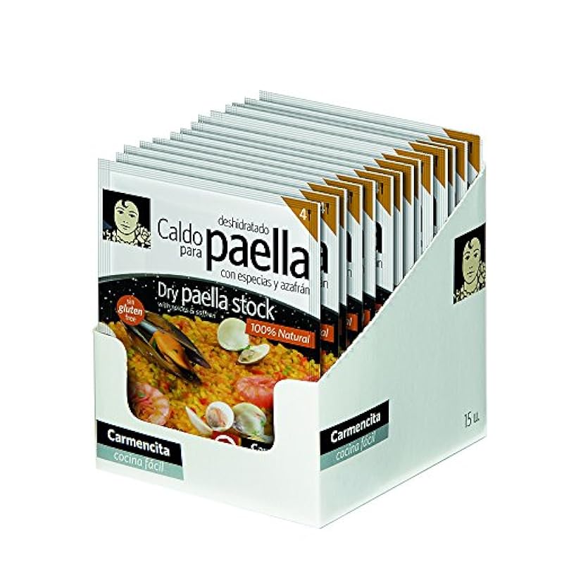 Brodo per Paella Disidratato Carmencita - 15 bustine (675 g)